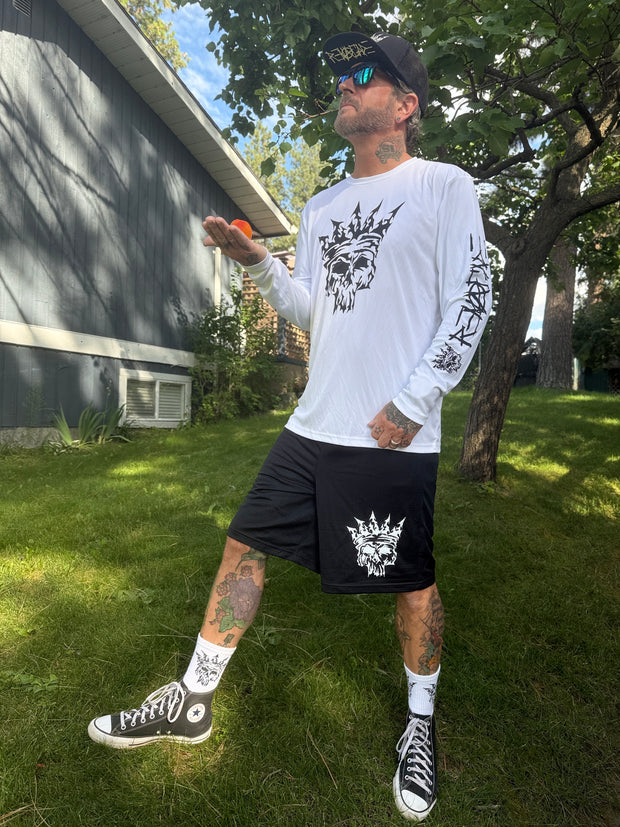 Full Speed or No Speed (WHT) Long Sleeve Jersey