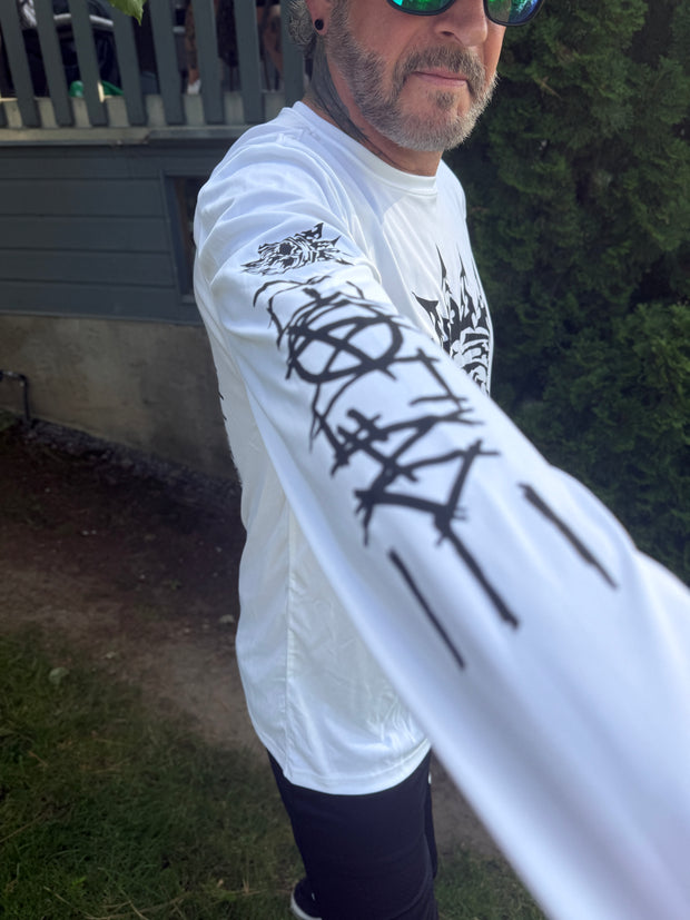 Full Speed or No Speed (WHT) Long Sleeve Jersey