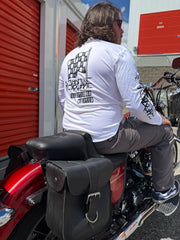 Full Speed or No Speed (WHT) Long Sleeve Jersey