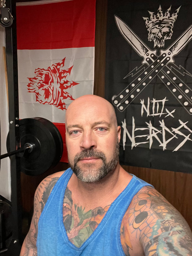Garage Banner:  No Nerds ⚔️